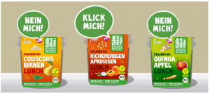 Vegan organic Lunches to-go